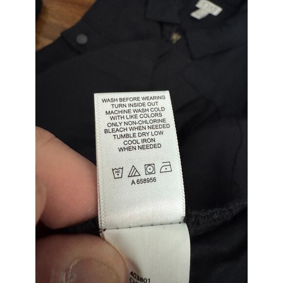 LOGO by Lori Goldstein Zip Front Long Sleeve Jacket Black Medium NWOT Lightweigh - Picture 13 of 14